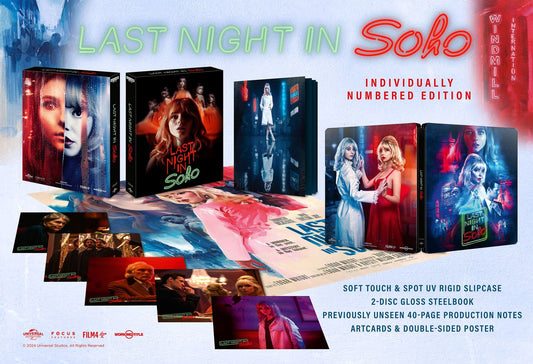 Last Night In Soho (Limited Collectors Edition) [Steelbook] [4K UHD] [UK]