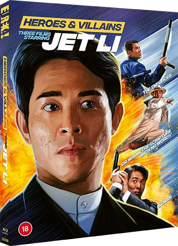 Heroes and Villains : Three Films starring Jet Li [Blu-ray] [UK]